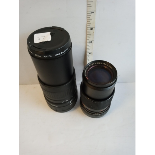 84 - 2 Camera Lenses