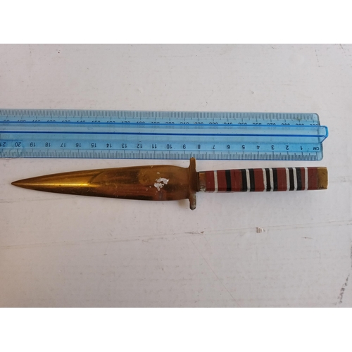 9 - Agate & Brass Letter Opener