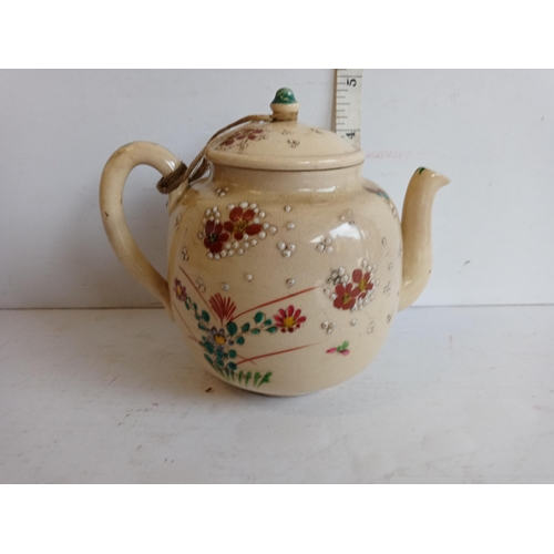 181 - Japanese Satsuma Teapot