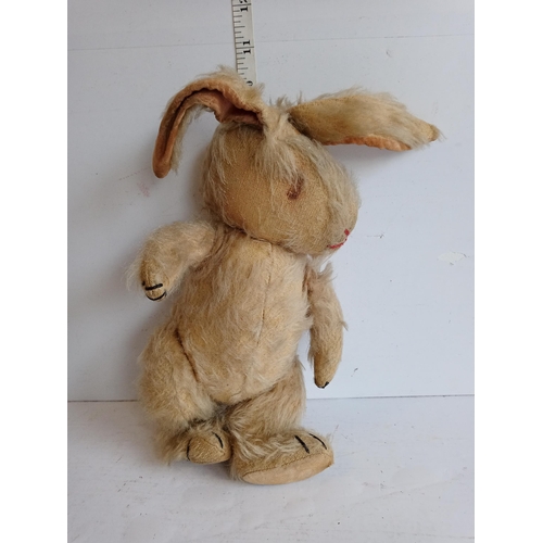 178 - Very Old Straw Filled Rabbit