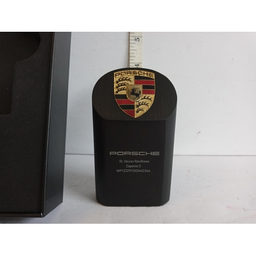 167 - Porsche Presentation Paper Weight, Boxed