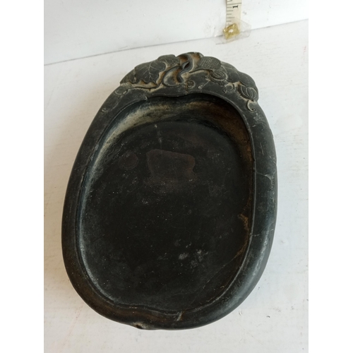 166 - 18th Century Chinese Carved Ink stone