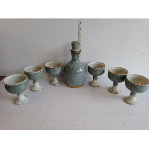 189 - Studio Pottery Drinking Set