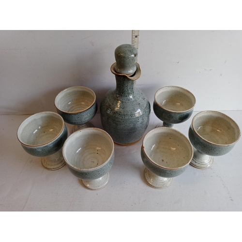 189 - Studio Pottery Drinking Set