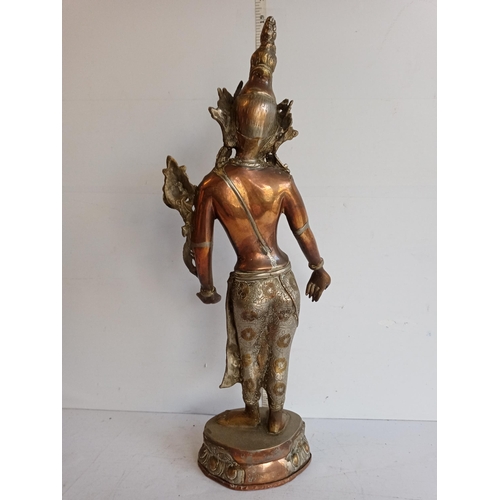 172 - Antique Tibetan Bronze Tara Sculpture