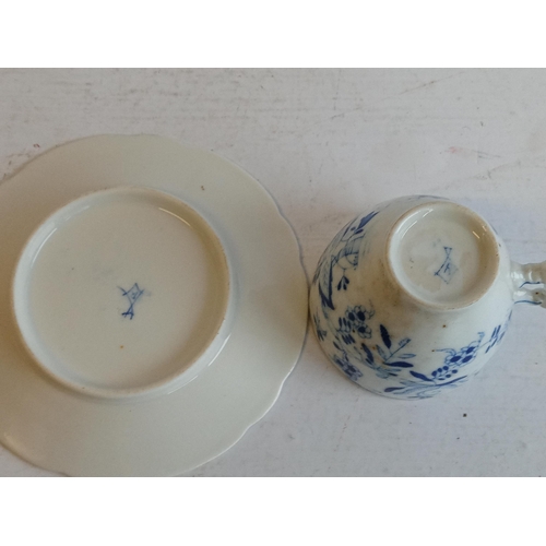 192 - Antique German Cup & Saucer