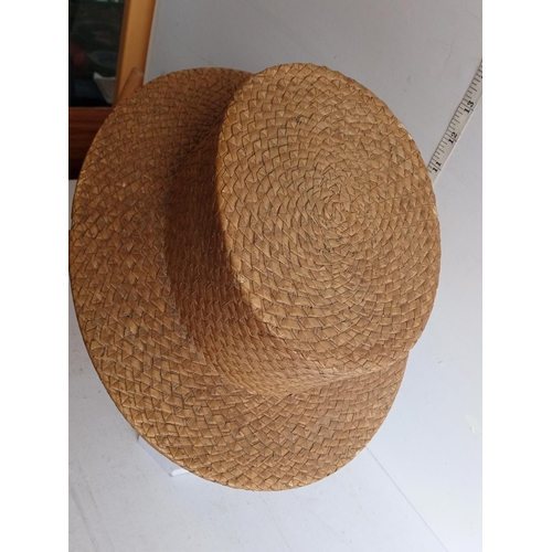 190 - Kinch & Lack London Boater Hat