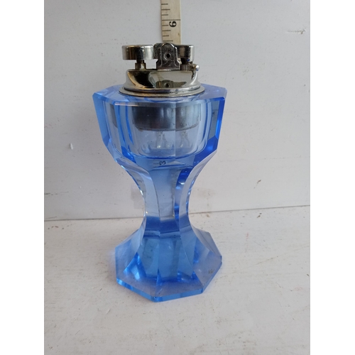 223 - 60's Glass Table Lighter