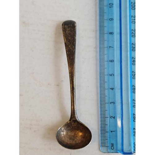 24 - Georgian Silver Mustard Spoon