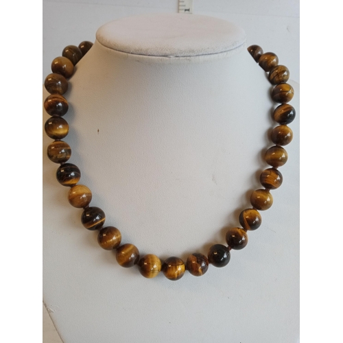 253 - Tigers Eye Necklace