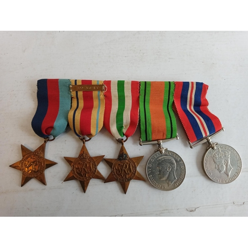 287 - 5 Assorted Medals