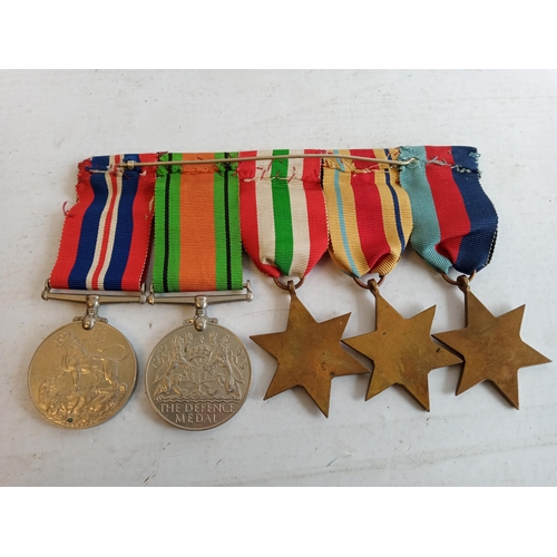 287 - 5 Assorted Medals