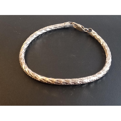 35 - Silver Rope Bracelet