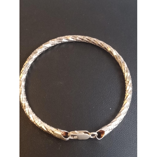 35 - Silver Rope Bracelet