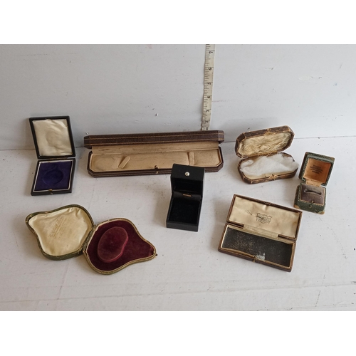 356 - Selection of Old Jewellery Boxes