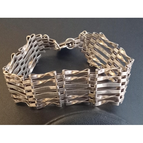 40 - Silver Gate Bracelet