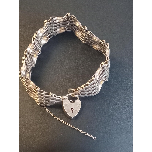 40 - Silver Gate Bracelet