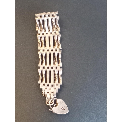 40 - Silver Gate Bracelet