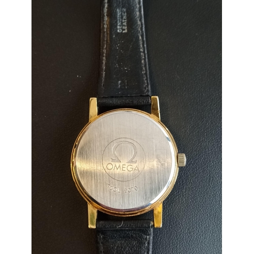 7 - Omega Geneve Gents Wrist Watch, Need Battery