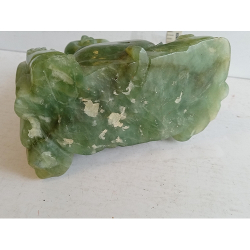 99 - Large Old Jade Buddha