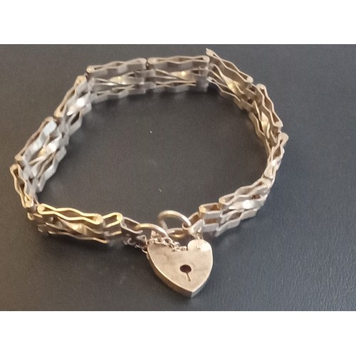 47 - Silver Gate Bracelet