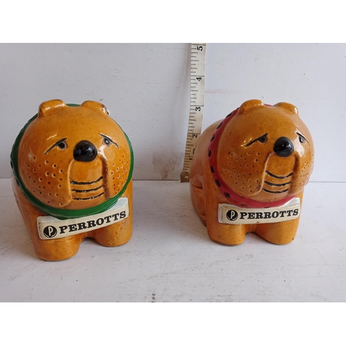 210 - Perriotts Figures X 2 Studio Pottery Sculptures