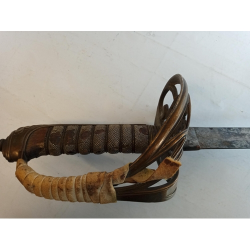 264 - Victorian Officers Sword