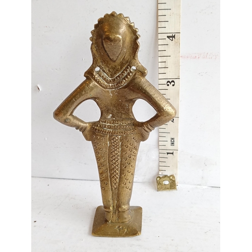 166 - 19th Century Apsara Hindu Goddess Sculpture