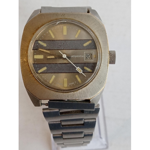 175 - Continental 70's Gents Automatic Wrist Watch. GWO