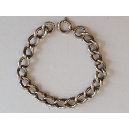 155 - Silver Link Bracelet, 20.72 grams