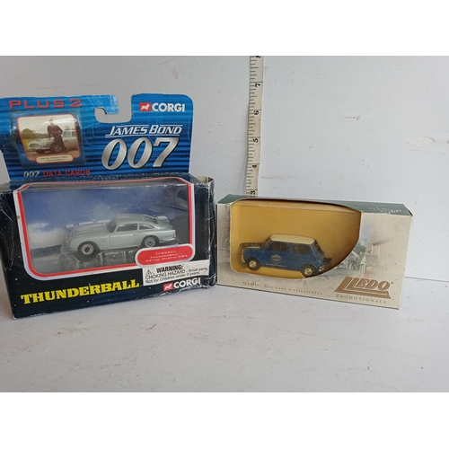 217 - Corgi 007 Car Boxed & lledo Mini