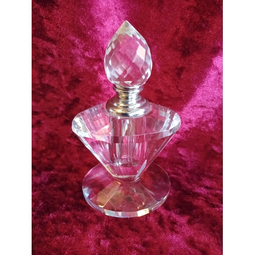 104 - Crystal Perfume Bottle