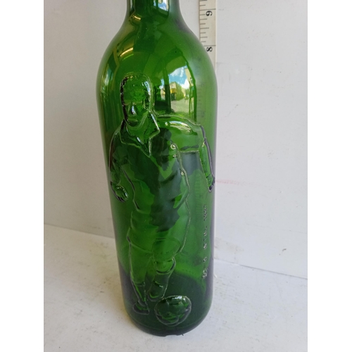 114 - Fifa 1998 Wine Bottle with Embossed Player