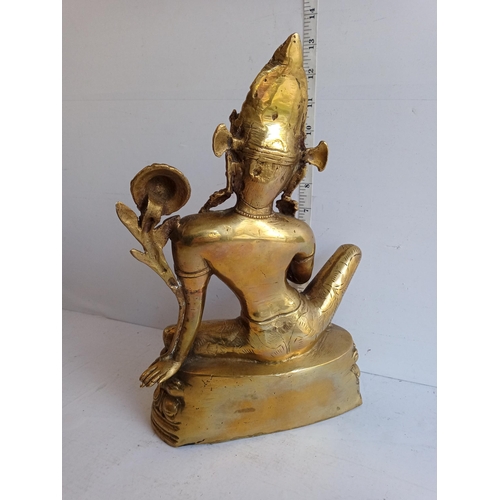 119 - Bronze Jewelled Tibetan Goddess