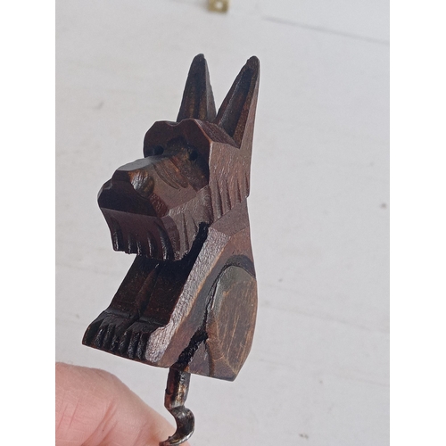 12 - Art Deco Dog Cork Screw