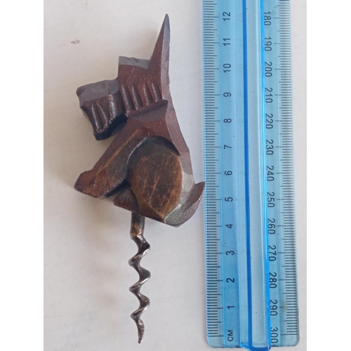 12 - Art Deco Dog Cork Screw