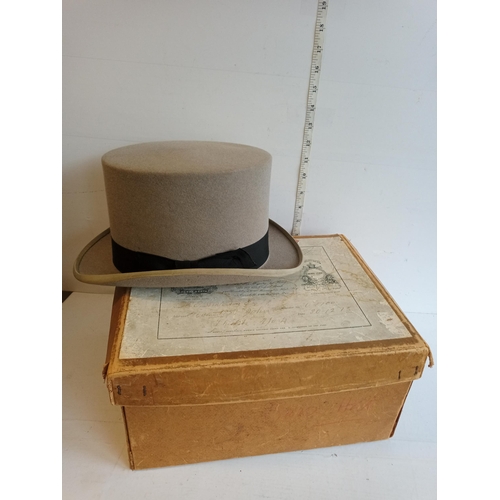 273 - Dunn & Co LTD London Top Hat in Original Box