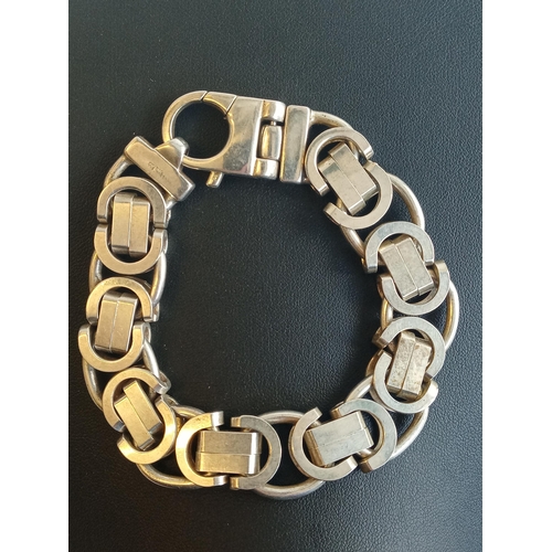 32 - Giovanni Raspini Heavy Silver Bracelet,82.40 grams