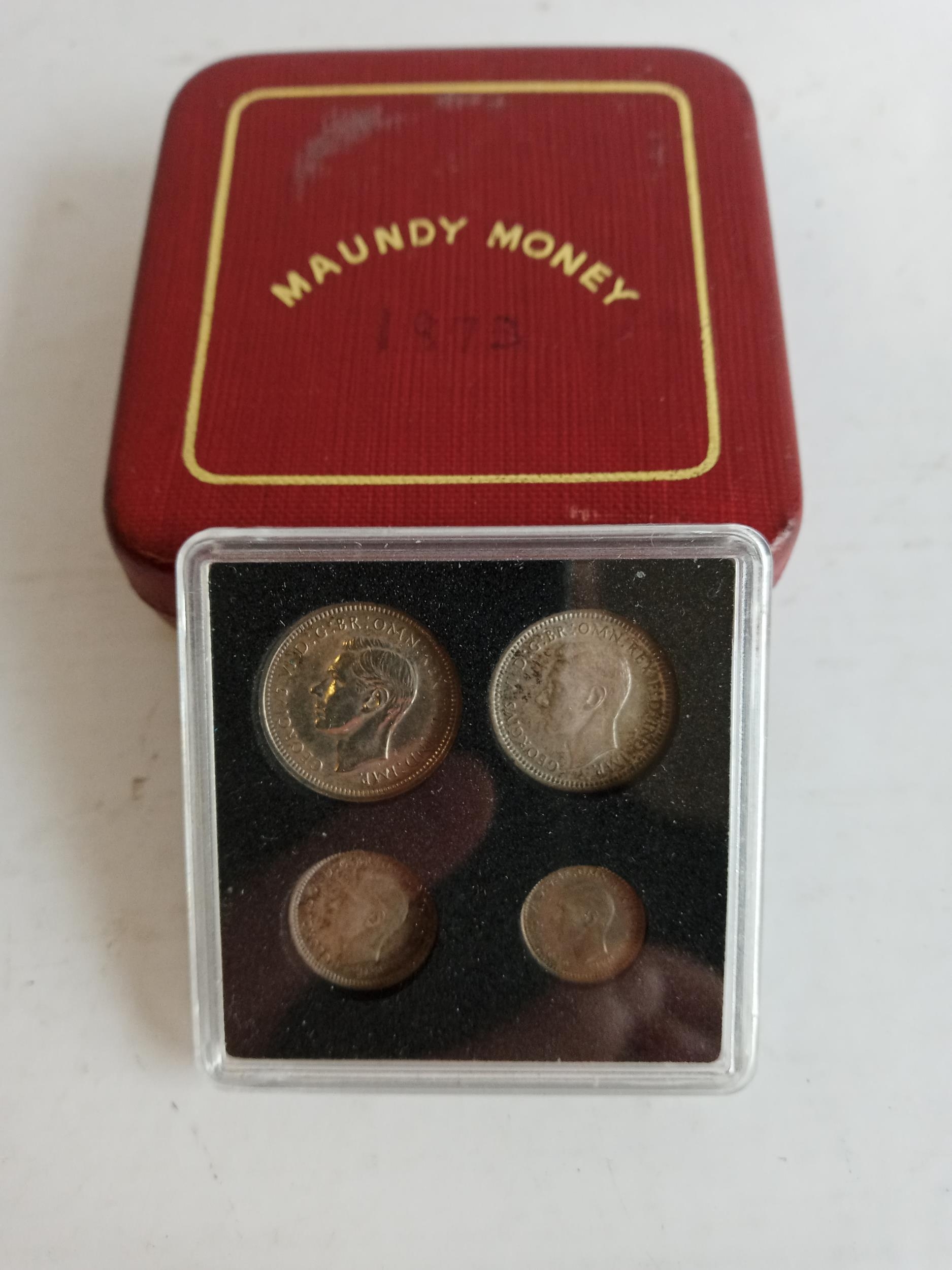 George 5th Maundy Money Set with Case