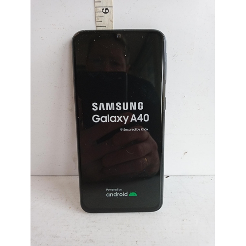 381 - Samsung A40 Mobile Phone