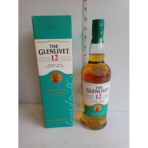 57 - The Glen Livet 12 Year Old Single Malt Whiskey