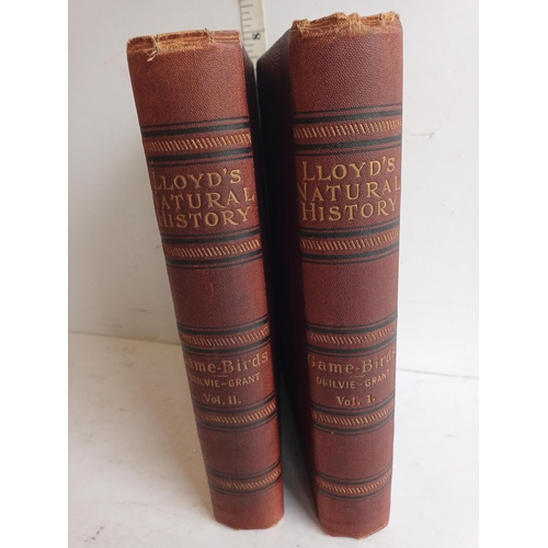 63 - Two Hand Books of Game Birds, WRO Grant 1896 2 Volumes