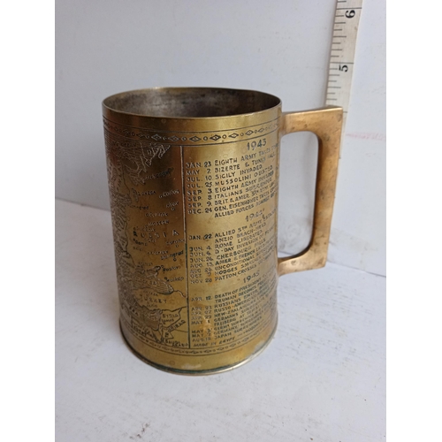 81 - MOD Tankard with Inscription