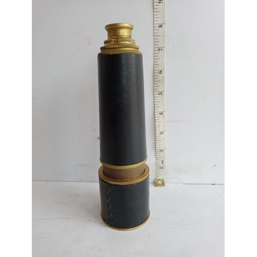 46 - Good Quality Leather Bound Telescope