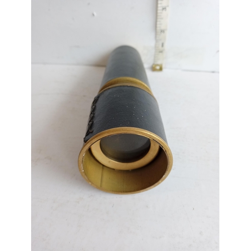 46 - Good Quality Leather Bound Telescope