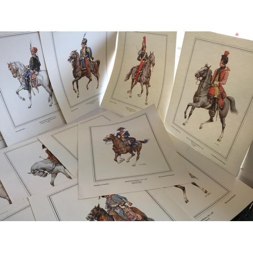 106 - Selection of Regimental Prints & other