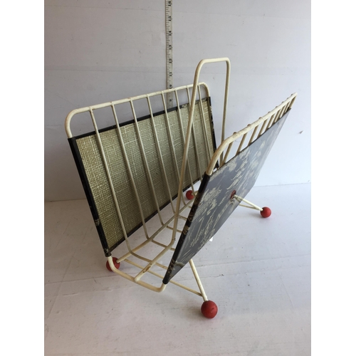 119 - 1970's Magazine Rack. Japanese Design