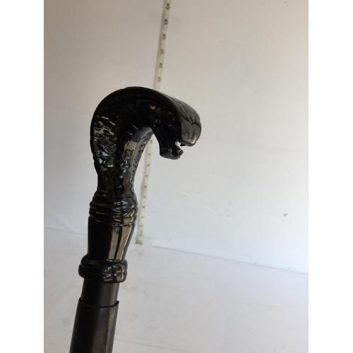 120 - Cobra Handle Walking Stick