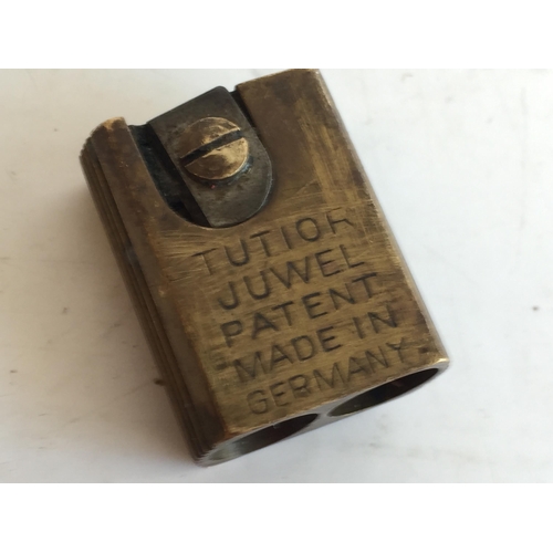 123 - Antique Advertising Pencil Sharpener, L&C Hardtmuth. Made in Germany