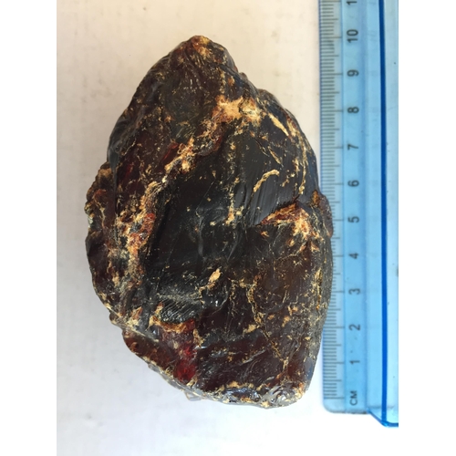 134 - Amber Specimen Block, 97 grams